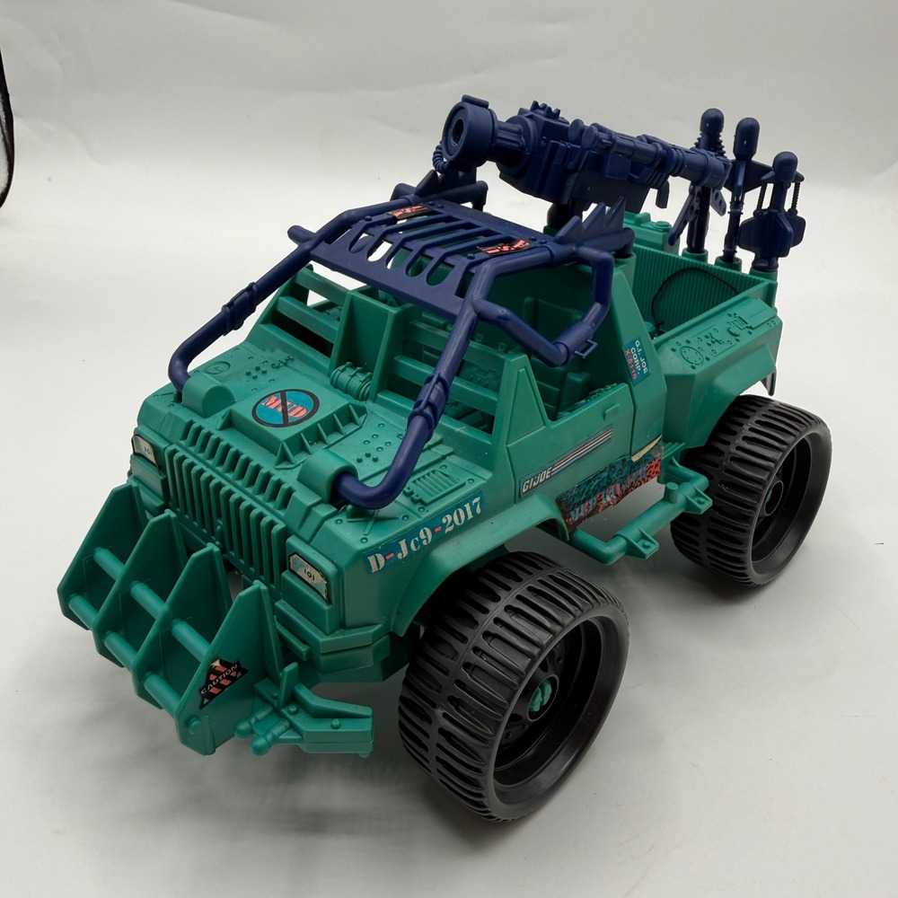 Vintage 1992 GI Joe Mud Buster 4x4 Vehicle Cannon & 3 Missiles Vehicle‎ Hasbro